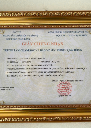 Giấy chứng nhận 9